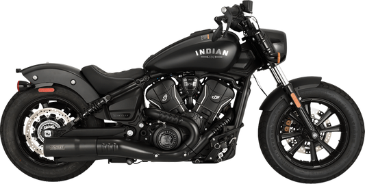 Hi-Output Slip-On Muffler | Hi-Output Slip-On Muffler - Black - Indian Scout/Bobber
