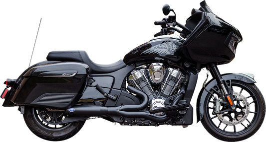 2-into-1 Qualifier Exhaust System | 2-into-1 Qualifier Exhaust System - Race Only - Black - Stainless Steel