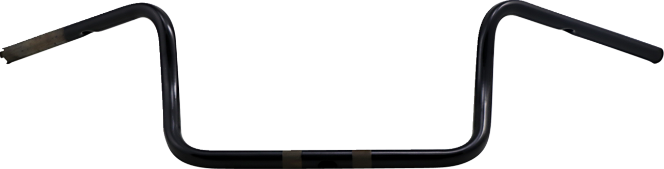 1" Ape Hanger Handlebar | Handlebar - Ape Hanger - 10" - Gloss Black