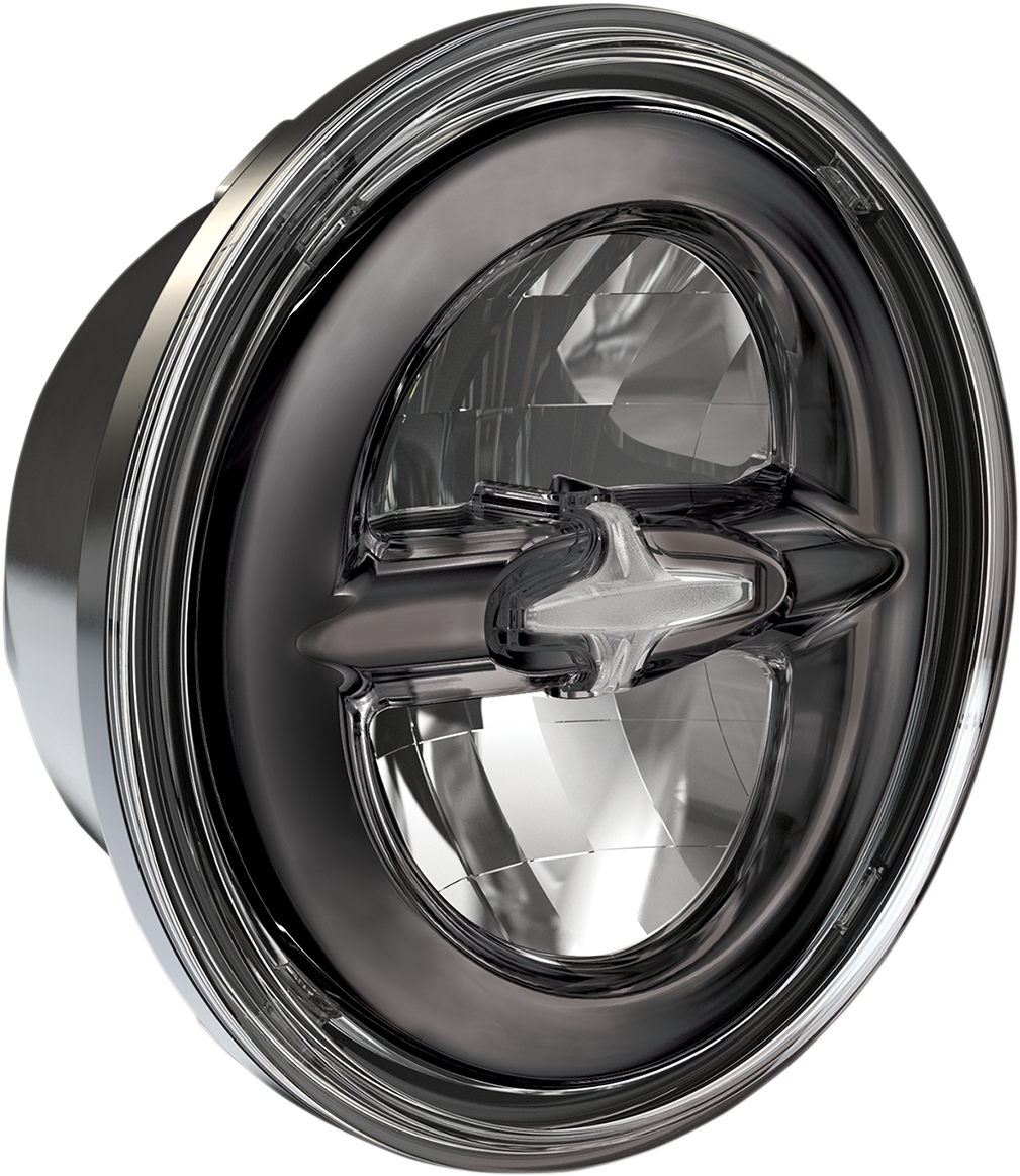 5.75 " Reflector Style Headlight | Headlamp - Reflector Style - 5-3/4" - LED - Dark Chrome