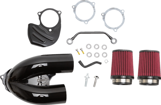 Tuned Induction Air Cleaner Kit | Tuned Induction Air Cleaner Kit - Gloss Black