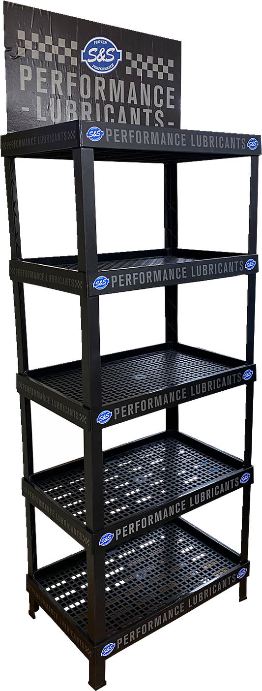 Oil Display Shelf | 5-Shelf Oil Display