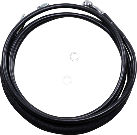 Stainless Steel Hydraulic Clutch Line | Clutch Line - '17-'19 FLTRU, '20-'21 FLTRK