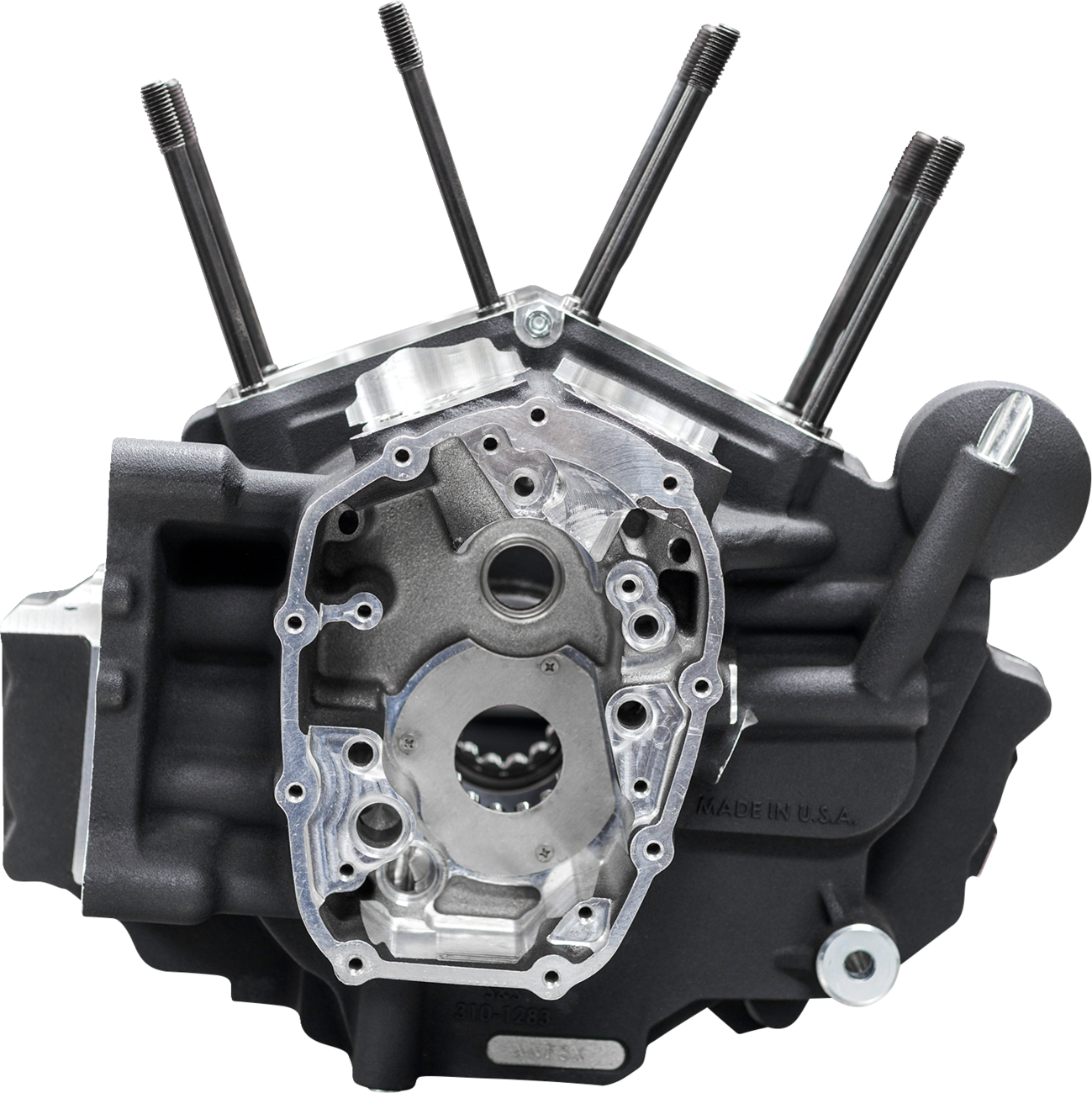 M8 Softail Crankcase | Crankcase - MK-Series "B" - Black - M8 Softail