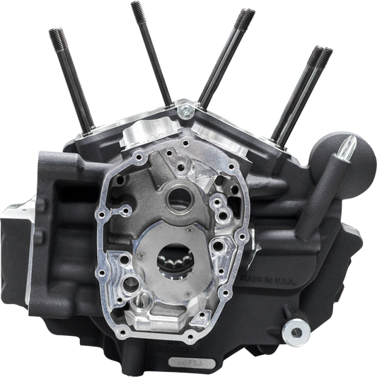 M8 Softail Crankcase | Crankcase - MK-Series "B" - Black - M8 Softail