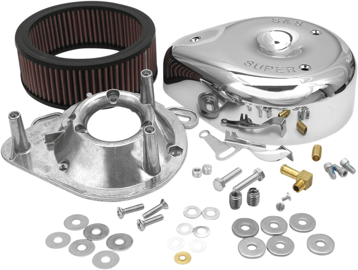 Teardrop Air Cleaner Kit | Teardrop Air Cleaner Kit - Chrome