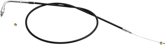 Black Vinyl Throttle/Idle Cable | Black Vinyl Idle Cable - 42" - Black