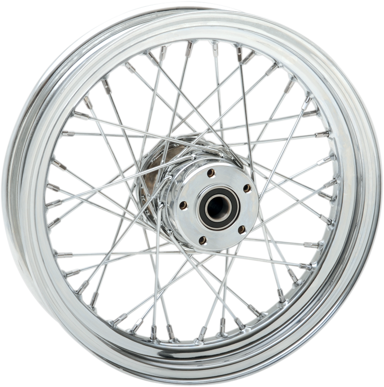 Replacement Laced Wheel | Wheel - Laced - 40 Spoke - Front - Chrome - 16x3 - '00-'07 Touring