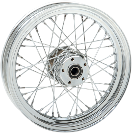 Replacement Laced Wheel | Wheel - Laced - 40 Spoke - Front - Chrome - 16x3 - '00-'07 Touring
