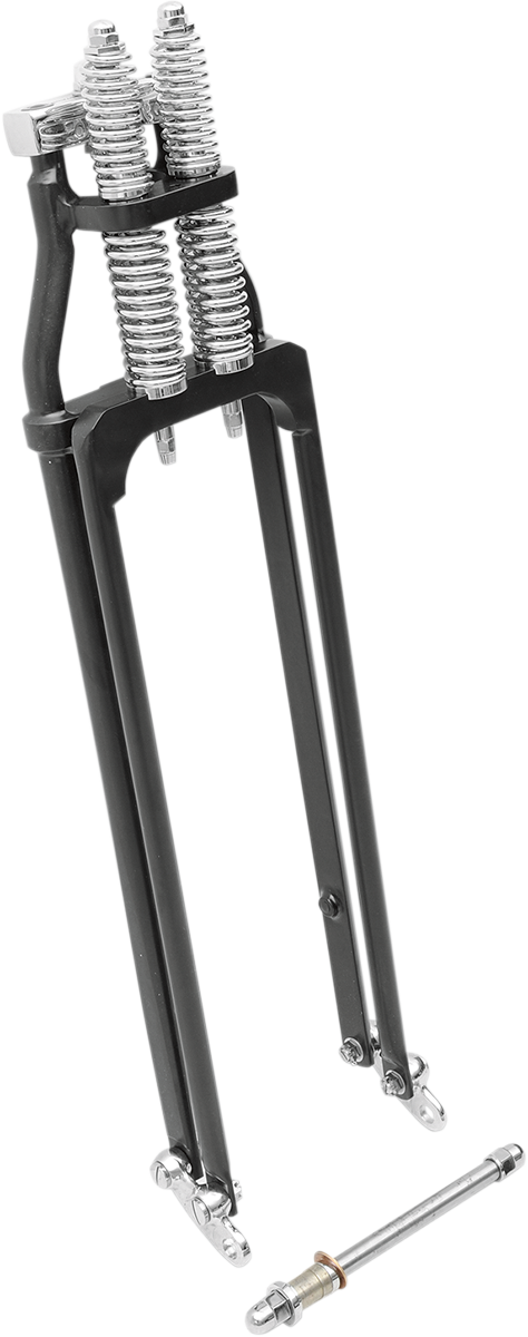 +6" Custom Springer Forks | Springer Forks - Black - Extends +6"