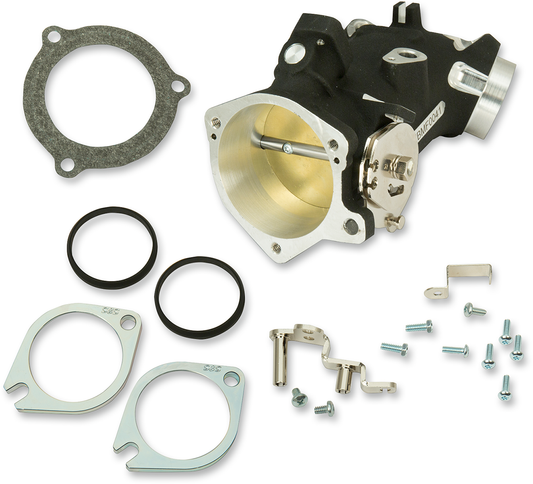 Throttle Hog Cable Operated Throttle Body Kit | Throttle Hog Cable Operated Throttle Body Kit - Black - 66 mm