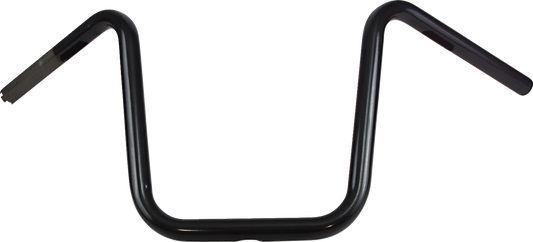 1" Handlebar — Ape Hanger/Narrow | 1" Handlebar - Narrow Ape - 12" - TBW - Black