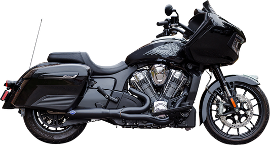 2-into-1 Qualifier Exhaust System | 2-into-1 Qualifier Exhaust System - 50-State - Black - Stainless Steel