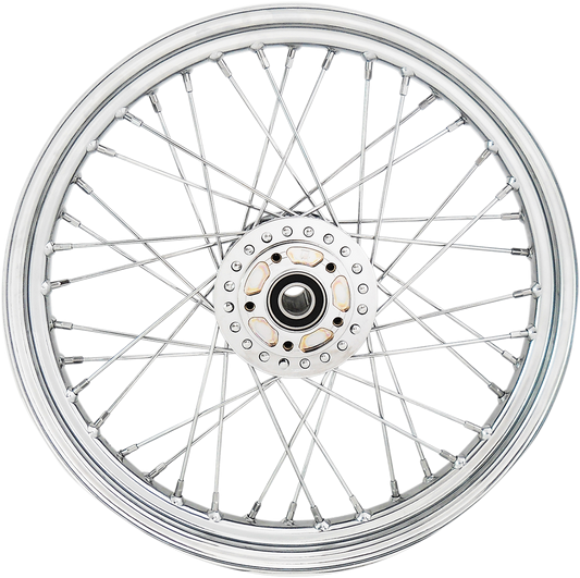 Replacement Laced Wheel | Wheel - Laced - 40 Spoke - Front - Chrome - 19x2.5 - ' 08-'10 Sportster