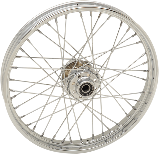 Replacement Laced Wheel | Wheel - Laced - 40 Spoke - Front - Chrome - 21x2.15 - '11-'17 Softail