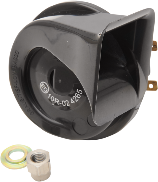 12 V Black Horn | Horn - 12 V - Black - Harley Davidson