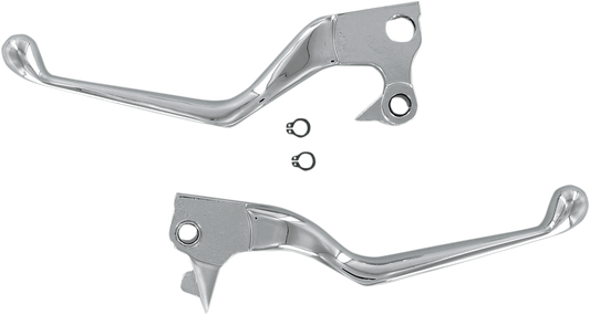 Wide Blade Lever Set | Wide Blade Lever Set - Chrome
