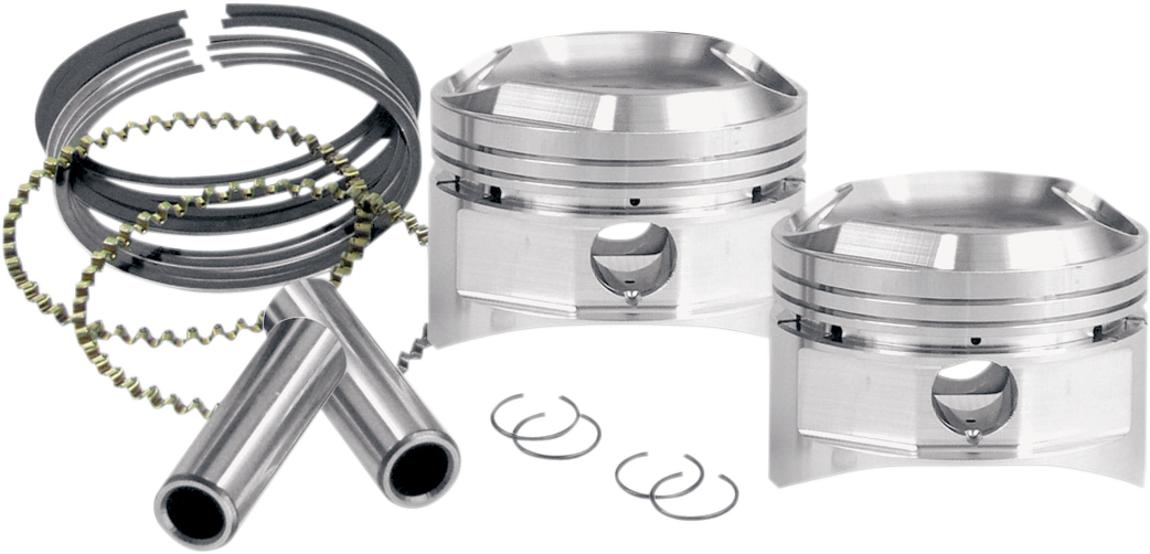 Piston Kit for S&S Motors | Piston Kit - For 88"/93"/96" Super Stock® Heads - 3.625" - +0.010"