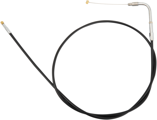 Black Vinyl Throttle/Idle Cable | Black Vinyl Throttle Cable - 48" - Black