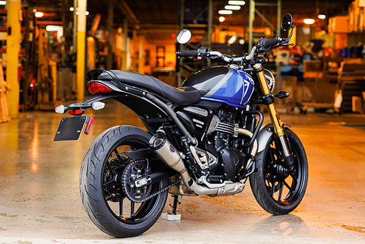 Grand National Slip-On Muffler | Grand National Slip-On Muffler - Stainless Steel - Speed 400 & Scrambler 400