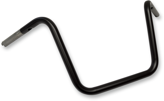 1" Touring Handlebar | 1" Touring Handlebar - Ape Hanger - 12" - TBW - Flat Black