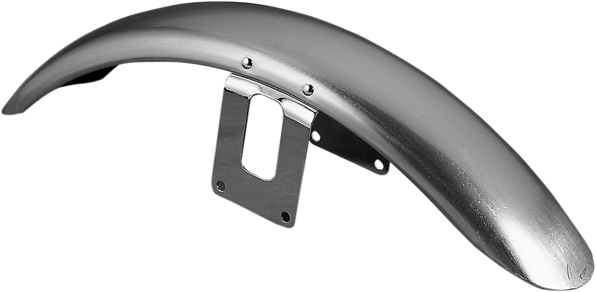 XLX-Style Front Fender | XLX-Style Front Fender with Chrome Side Braces - Steel