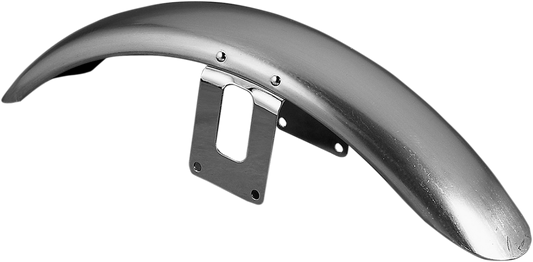 XLX-Style Front Fender | XLX-Style Front Fender with Chrome Side Braces - Steel