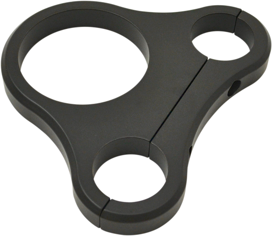 Tee-Bar Gauge Mounts | 1.25" T-Bar Single Gauge Mount - Flat Black - For 2.375/2.4" Mini Gauge