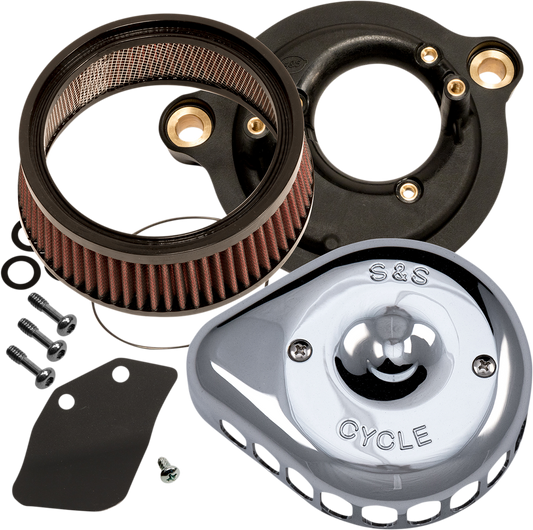 Mini Teardrop Stealth Air Cleaner Kit | Mini Teardrop Stealth Air Cleaner Kit - Chrome