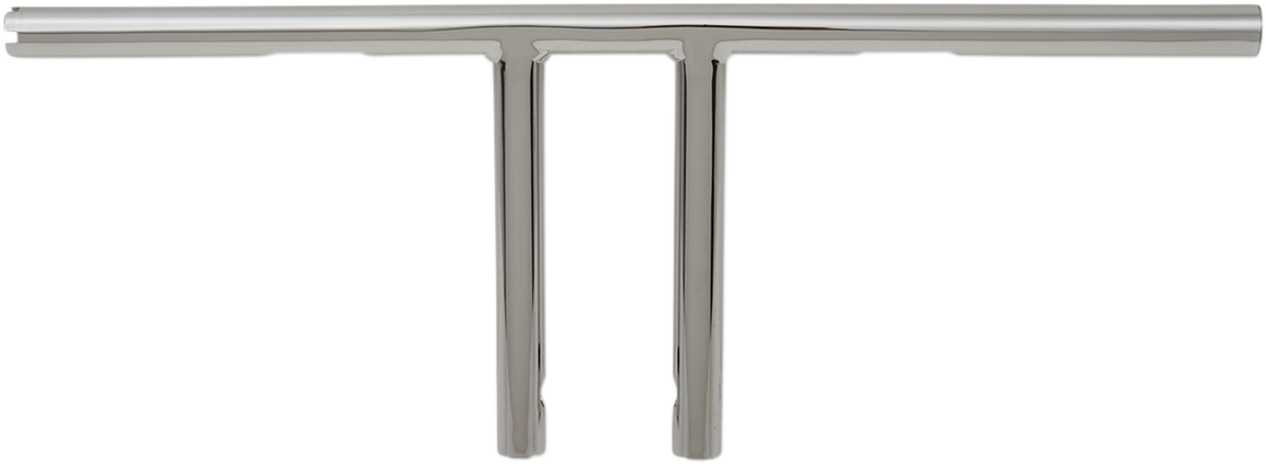 1" T-Bar | 1" T-Bar - Dimpled - Straight - 8" - Chrome