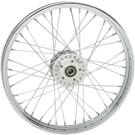Replacement Laced Wheel | Wheel - Laced - 40 Spoke - Front - Chrome - 21x2.15 - '04-'05 Super Glide/Low Rider