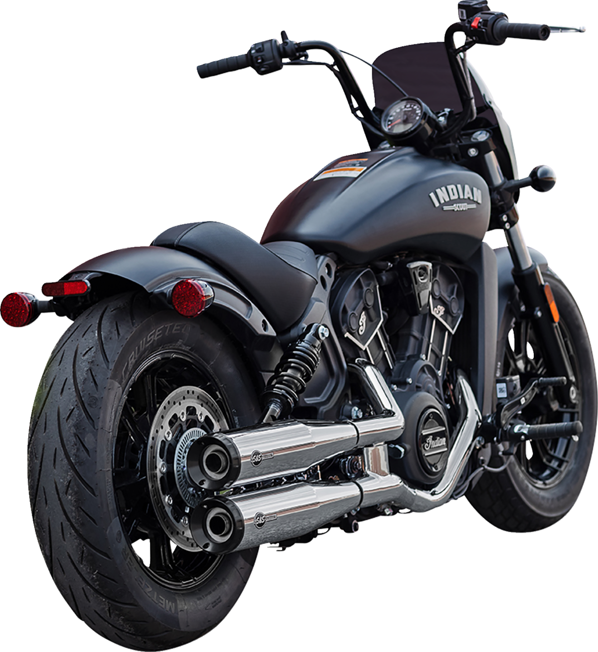 Grand National Slip-On Mufflers | Grand National Slip-On Mufflers - Chrome - 50-State