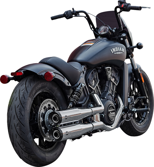 Grand National Slip-On Mufflers | Grand National Slip-On Mufflers - Chrome - 50-State