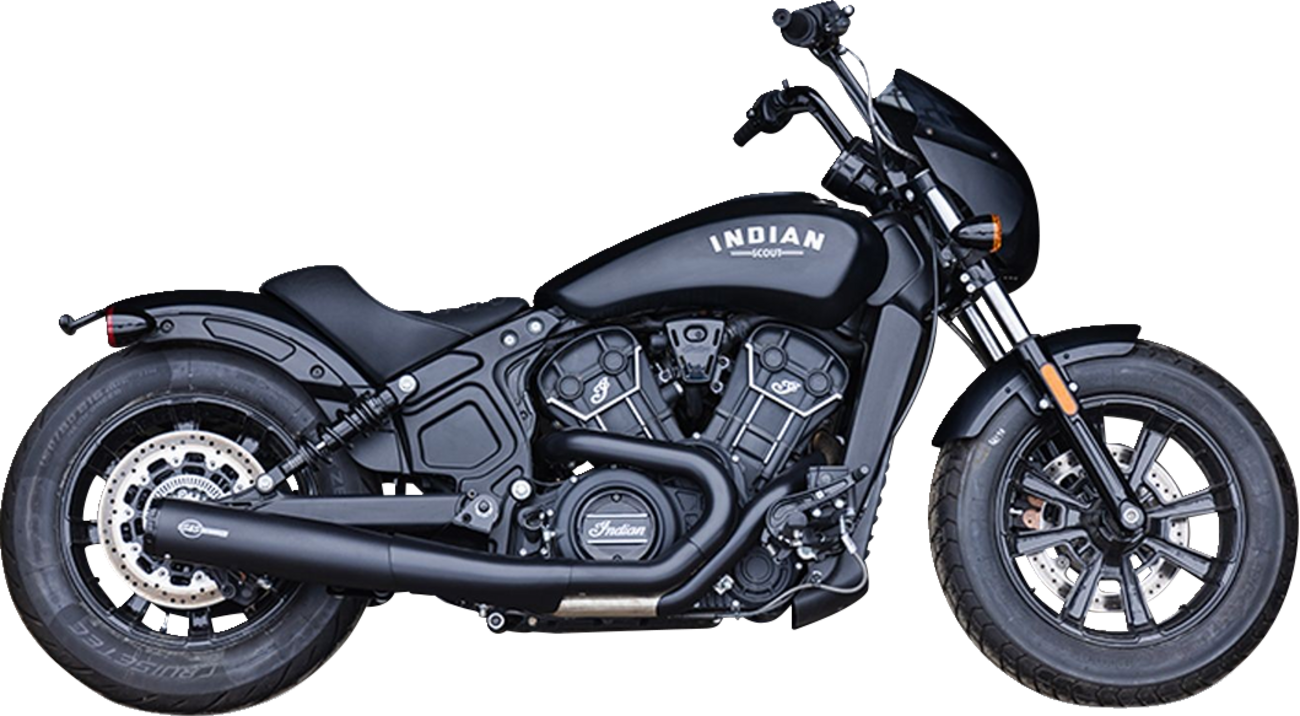 2-into-1 Grand National Exhaust System | 2-into-1 Grand National Exhaust System - Black - Race Only