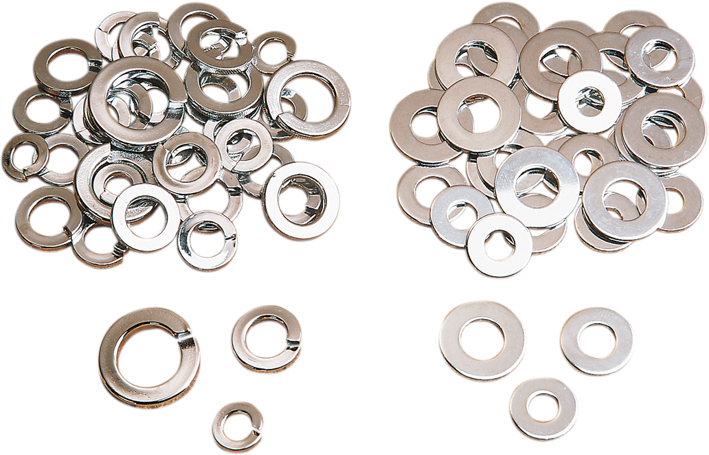 Washers | Washers - Lock - Chrome - Kit