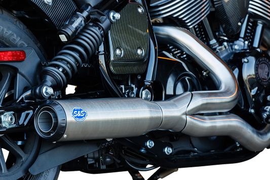 2-into-1 Qualifier Exhaust System | 2-into-1 Qualifier Exhaust System - Stainless - Race Only - Indian Chief