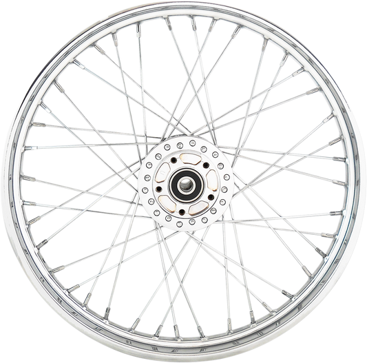Replacement Laced Wheel | Wheel - Laced - 40 Spoke - Front - Chrome - 21x2.15 - '06-'07 Sportster