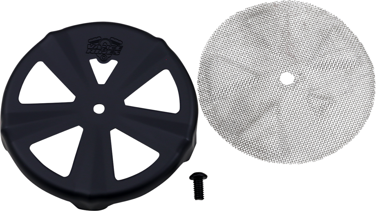 Air Cleaner Cover — Skullcap Crown | Air Cleaner Cover - Black